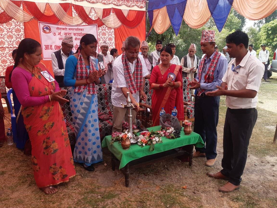 गोदावरी -७ को वडा भेला सम्पन्न,९३ लाख ४४१ रुपैयाँ को बजेट सार्बजनिक